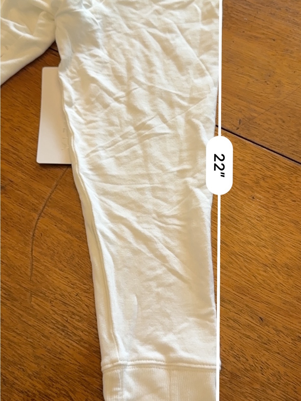 Athleta Pranayama Wrap Cardigan Womens Large White Open Front TENCEL Modal NWT - Picture 8 of 13